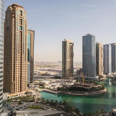 Higuests - Cozy Studio With Panoramic Views On The Lake Lejlighed Dubai Eksteriør billede