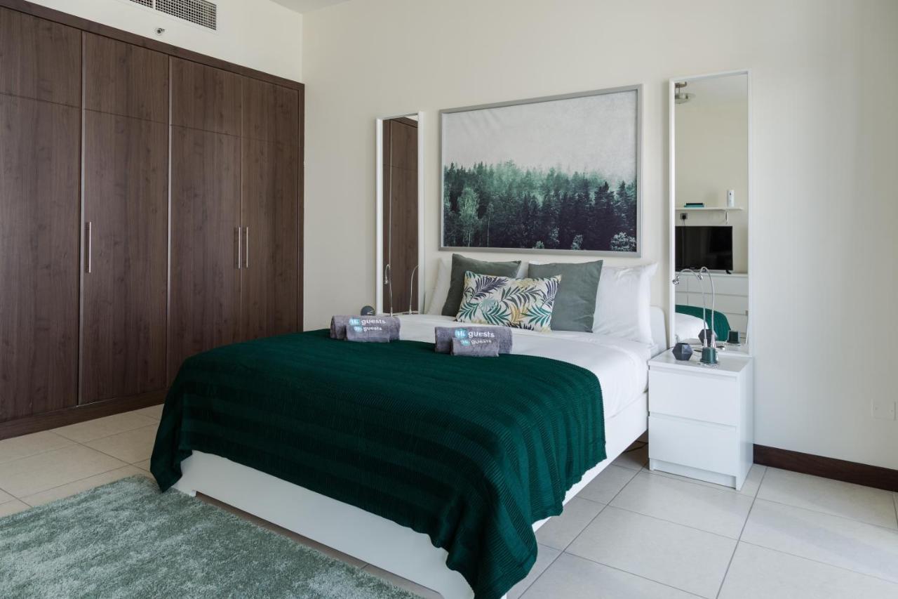 Higuests - Cozy Studio With Panoramic Views On The Lake Lejlighed Dubai Eksteriør billede