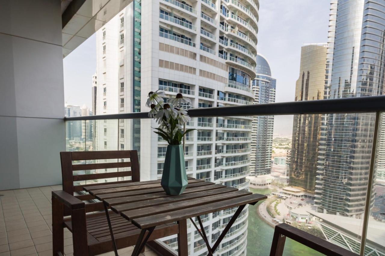Higuests - Cozy Studio With Panoramic Views On The Lake Lejlighed Dubai Eksteriør billede