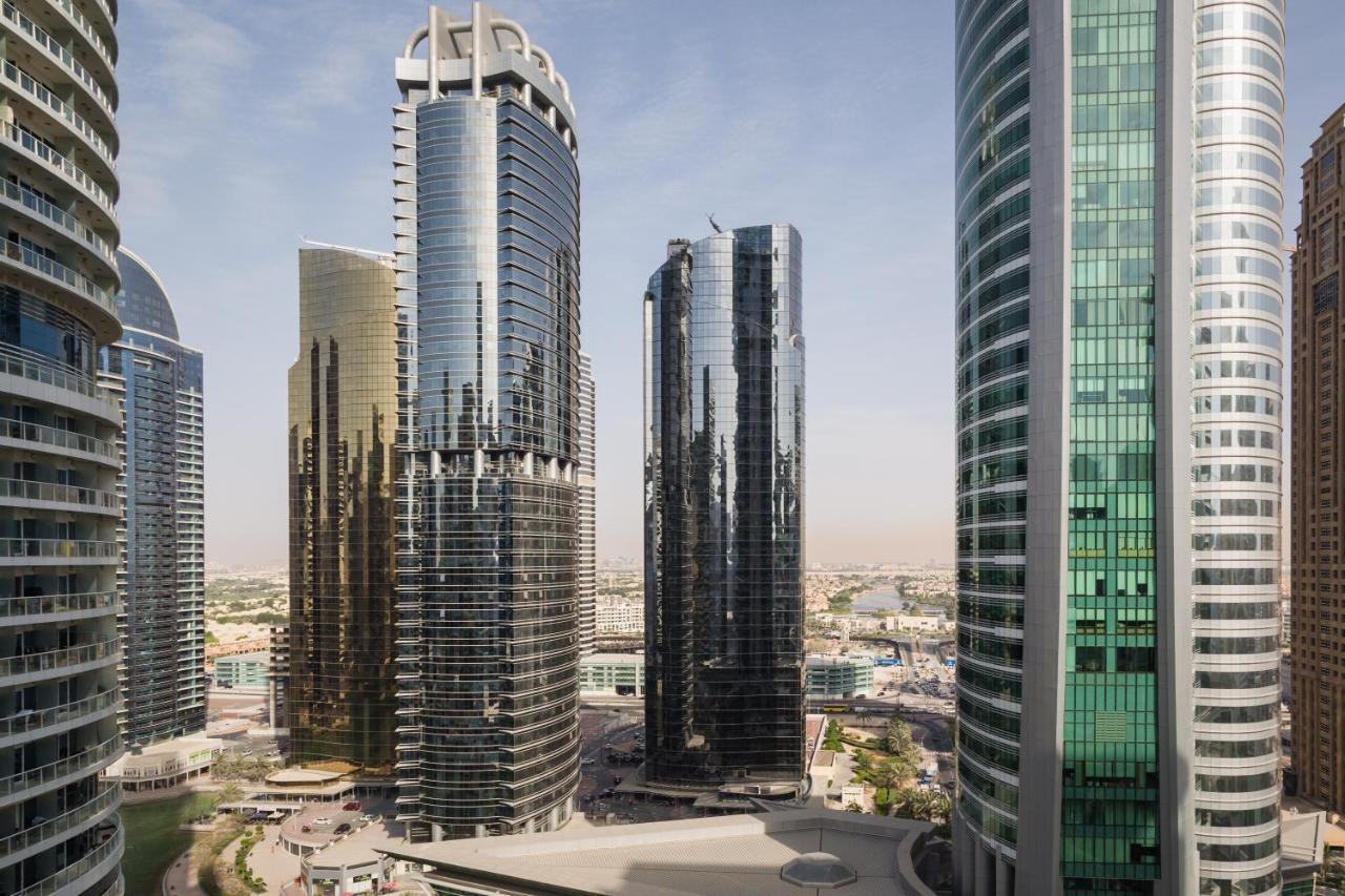 Higuests - Cozy Studio With Panoramic Views On The Lake Lejlighed Dubai Eksteriør billede